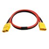 Kallaudo XT90 Female to XT90 Male Plug Extension Cable Lead 0.6M 10AWG Silicone Wire for RC Lipo Battery FPV Racing Drone Aircraft Model