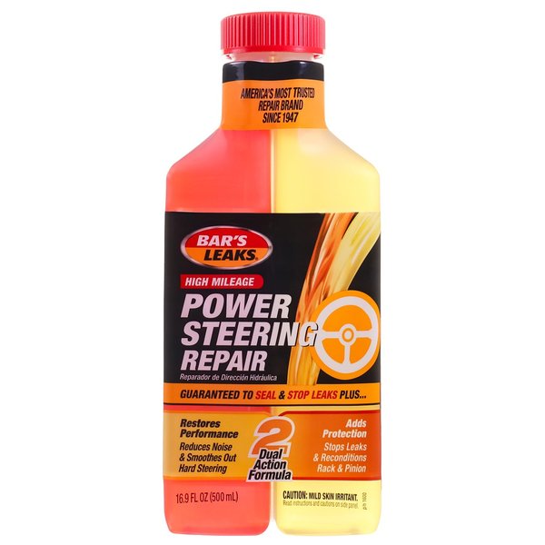 Bar's Leaks High Mileage Power Steering Repair, 16 oz.
