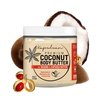Kapuluan Coconut Body Butter for Women Dry Skin, Body Butter with All Natural Coconut Oil, Ucuuba Butter & Cupuaçu Butter,Body Cream Whipped Body Butter for Women.