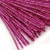 The Crafts Outlet Chenille Sparkly Stems, Pipe Cleaner, 20-in (50-cm), 25-pc, Pink