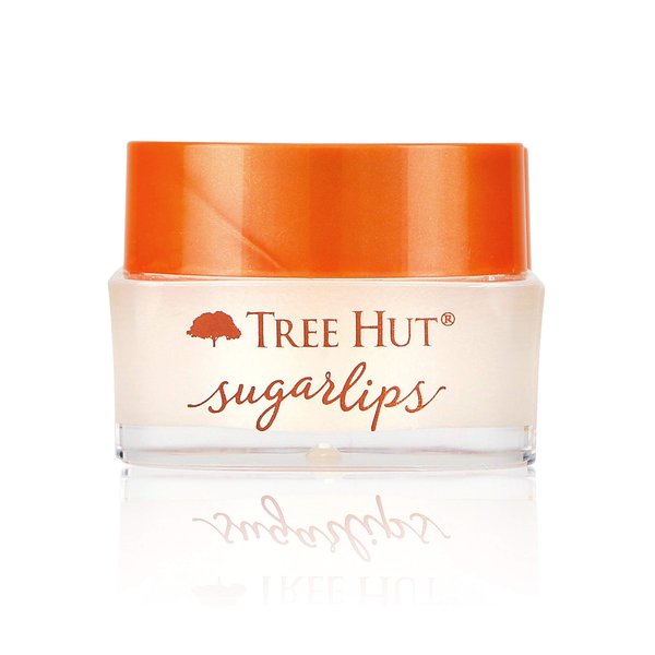 Tree Hut Sugarlips Sugar Lip Scrub, Sweet Mint, 0.34oz Jar, Shea Butter and Raw Sugar Scrub Ultra-Hydrating Lip Exfoliator, Lip Care