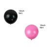PLAP Birthday Number Balloon Bow Black Party Supplies 32 "Birthday Number Decoration (Pink black number set 1)