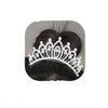 YERTTER SilverTiara Crown with Hair Comb Pearl Headpieces PrincessTiara Mini Crystal Rhinestones Hair Accessories Decorative Hair Pieces for Women Girls (Style 1)