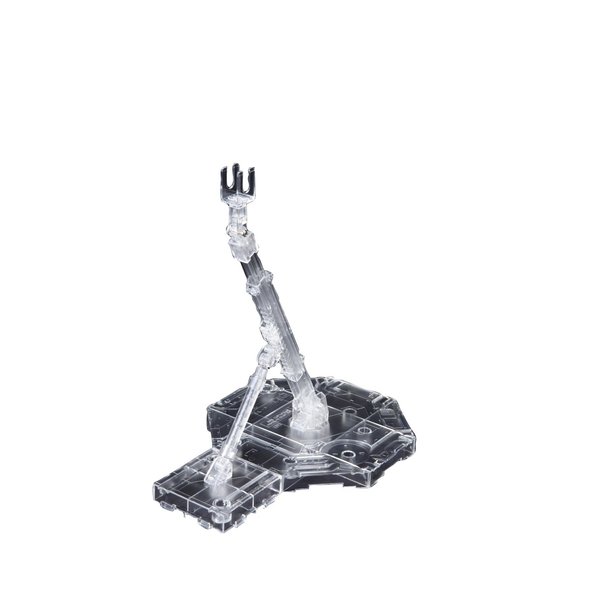 Bandai Hobby Action Base 1 Display Stand (1/100 Scale), Clear (BAN152159)