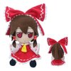 KILA MILA Anime Figure Reimu Doll Plush Stuffed Toy Kawaii Plushies Cosplay Gift