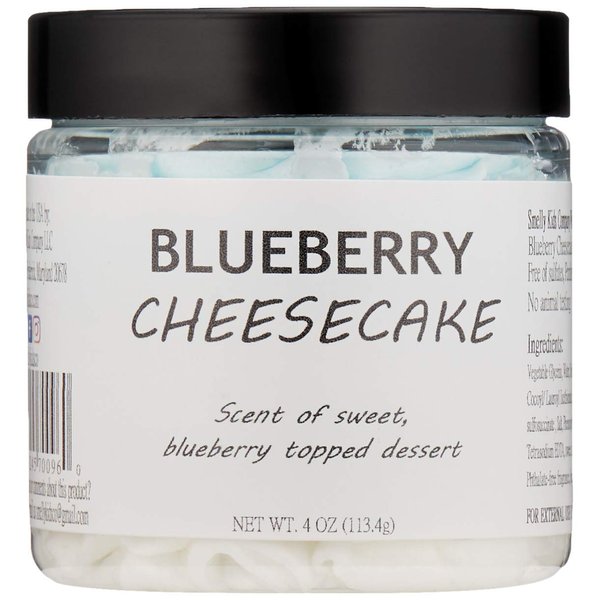 Smelly Kids Company Moisturizing Whipped Soap- Kid Friendly Cream Body Wash| Hand Wash| Shave Butter, For all skin types| No Sulfates, No Parabens, Cruelty-Free|4oz (Blueberry Cheesecake)