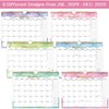 2024-2025 Wall Calendar - Calendar 2024-2025, July 2024 - December 2025, 11" × 8.5", Spiral Twin-Wire Binding, Daily Blocks with Julian Dates, Perfect for Planning and Organizing Your Life