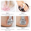 Codream Pedicure Callus Shaver Foot File Care Hard Skin Remover Callus Shaver Sets with Case, Foot File Heads & 10 Replacement Blade