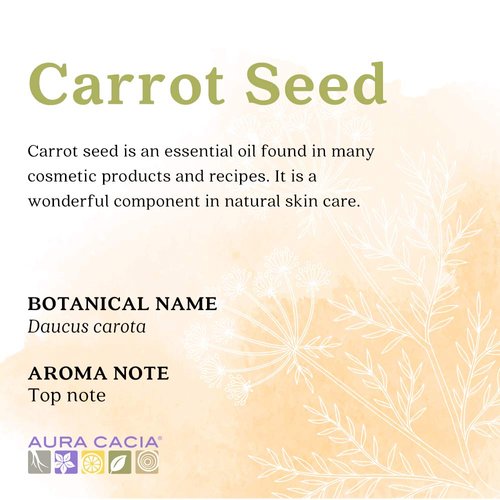 Aura Cacia Essential Oil, Replenishing Carrot Seed, 0.5 fluid ounce