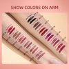 MAEPEOR All In One Lip Kit 3 In 1 Smooth Lipliner Lipgloss and Lipstick Set with Matte Velvet Liquid Lipstick Hydrating Moisturizing Lip Gloss and Creamy Lip Liner (Kit 05, Whiskey Honey)