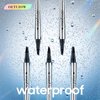Eyebrow Pencil Eyebrow Microblading Pen - Brow Pen With 4 Micro-Fork Tips Waterproof Eyebrow Pencil, Long-Lasting Microblade Eyebrow Pen for Brows (Dark Brown)