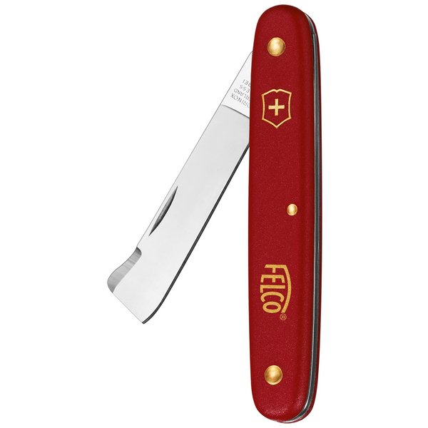 FELCO 3.90 20 Horticultural, Pocket Knife, Red