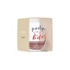 Pearhead Partyin’ Like It’s My Birthday Wine Glass, Birthday Party Favor, Birthday Party Accessory, Glitter Wine Glass, Birthday Celebration Supplies, Great Gift Ideas for Her, 15 oz.