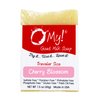 O My! Goat Milk Soap Traveler 1.5oz Bar - Cherry Blossom | Made with Farm-Fresh Goat Milk | Moisturizes dry skin | Paraben Free | Leaping Bunny Certified | Handmade in USA
