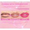 2 Pcs Magic Color Changing Lip Oil, Long Lasting Moisturizing Lip CareNon-Sticky Fresh Texture Glimmer Lip Glow Oil. (Magic Color Changing & Pearlescent Color Changing)