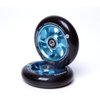 FREEDARE Scooter Wheels 100mm Pro Stunt Scooter Replacement Wheels with ABEC Bearings(Blue, Set of 2)