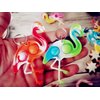 30 Packs Funny Summer Present Unique Mini Flamingo Assorted fidgets Bubble Toys for Kids Children Classroom Students Gifts from Teacher,Birthday Party Favors