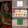 Partywind 204 Styles Thanksgiving Decorations Temporary Tattoos for Kids, Fall Autumn Tattoo Stickers with Turkey Pumpkins for Thanksgiving Party Supplies, Goodie Bag Stuffers Crafts for Kids