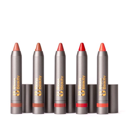 Rinna Beauty Thick Stick Lip Crayon - Luxe - Long Lasting Lipstick, Moisturizing Creamy Formula with Hydrating Oils & Extracts, Built-In Sharpener, Vegan, Cruelty Free, Sulfate Free, Gluten Free, 1 ea