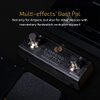 Hotone Dual Footswitch Pedal Momentary 2-Way Pedal Foot Switch Controller Ampero Switch 6.35 mm