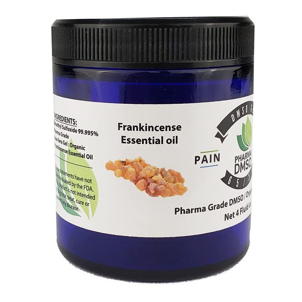 DMSO Gel infused w/Frankincense Essential oil.