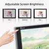 VALUCKY A4 LED Light Box,Ultra-Thin Tracing Light Pad,3 Level Adjustable Brightness Drawing with 12inch Writting Table for Artists,Sketching & Drawing,Animation,Diamond Painting