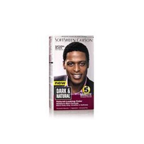 Dark and Natural Men's 5 Minute Hair Color 3, Jet BLack, 1 ea