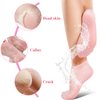 Generic Foot Mask Exfoliating Silicone Socks (Pink+2flesh Color),Beach Protective Socks,Anti Slip Moisturizing Soft Gel Socks for Repairing Cracked Heel Dry Feet