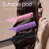 Trati 3Packs Rat Tail Combs for Women Hair Parting Tool Fine Tooth Comb Carbon Fiber Heat Resistant Teasing Combs Barber Hair Styling Tools(Black|Purple|Pink)