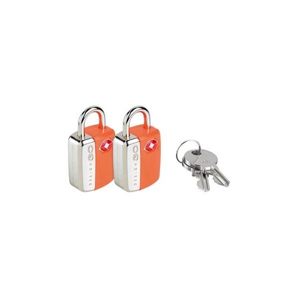 Mini Glo Travel Sentry Lock, 2 Pieces