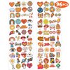 96PCS Groovy 70s Temporary Tattoos Birthday Party Decorations Favors Flower Power Good Vibes Retro Cute Tattoos Sticker Gift for Kids Boys and Girls, Prizes Themed Baby Shower Supplies