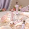 Flower Knows Violet Strawberry Rococo Glowy Lip Gloss-Moisturizing Tinted Lip Plumper Oil-Hydrating Glitter Lip Makeup for Girls&Women-Vegan & Cruelty-Free-0.12 Fl Oz,1 Count (G01 Strawberry Macaron)