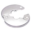 Floor and Ceiling Plate Cover Split Flange Replacement and Repair Kit, Fits 1/2 Inch IPS Galvanized Pipe or 3/4 Inch Copper Pipe, Chrome Finish (Pack of 6)