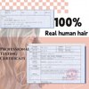 XDhair Clip In Hair Extensions Remy Human Hair Medium Brown #4 Mixed to Caramel Blonde #27 Clip In Real Hair Silk Stright 120g 6Pcs (#4P27,18Inch)