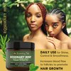 Sunny Isle Rosemary Mint Hair & Strong Roots Pomade-To-Hair Oil 5oz | Double Growth Formula | Infused with Biotin & Jamaican Black Castor Oil | Sealant for Dry Hair & Split Ends