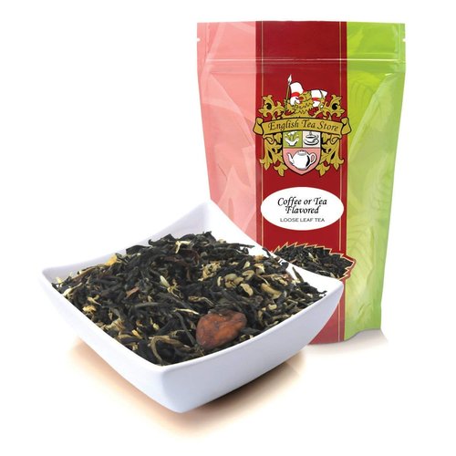 Coffee or Tea Flavored Pu-erh Loose Leaf Tea (16 ounce)