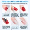 LOUINSTIC Gel Nail Remover - Quick Gel Nail Polish Remover, 3-5 Minutes Gel Remover for Nails removedor de gel