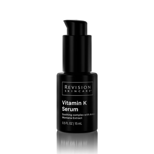 Revision Skincare Vitamin K Serum, Soothing Serum with Arnica Montana Extract and Antioxidants, Reduces Redness, Oil Free, 0.5 Fluid Ounce