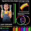 240 Glow Sticks Bulk New Years Eve Party Supplies Glow In The Dark Party Favors Glow Stick Necklaces Bracelets with Connectors 8" Glowsticks Light Up Toys Party Pack for New Years Birthday Decorations
