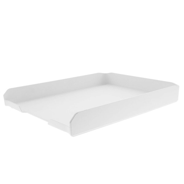 Bostitch Konnect™ Letter Tray, Fits 9.75" x 12" Sized Documents, Low Profile (KT-Tray-White)