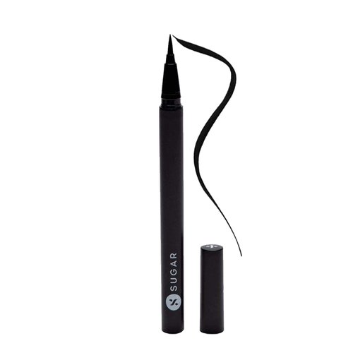 SUGAR Cosmetics Arrested For Overstay Waterproof Eyeliner01 I'll Be Black (Black) Long Lasting, Smudge proof, Paraben free