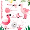 Skylety 8 Pcs 6 Inch Plush Flamingo Party Favors Small Flamingo Stuffed Animal Toy Flamingo Ornaments Keychain Birthday Party Supplies
