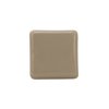 Shepherd Hardware 3949 2-Inch Adhesive, Square, Slide Glide Furniture Sliders, 4-Pack,Beige