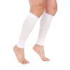 Doc Miller Calf Compression Sleeve Men and Women - 15-20mmHg Shin Splint Compression Sleeve Recover Varicose Veins, Torn Calf and Pain Relief - 1 Pair Calf Sleeves White Color - Medium Size