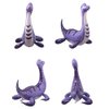 Self standing Dinosaur Tyrannosaurus Animal Balloons for Birthday Party Baby Shower Decoration Kit Inflatable Party Supplies Decorations Gift Kids and Adults (3D Plesiosaur Purple)