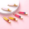 HZEYN 6 Pack Teacher Hair Clips Funny Pencil Hair Clips Teacher Appreaction Gifts Back To Shool Hair Accessories for Teachers Student (Pencil)