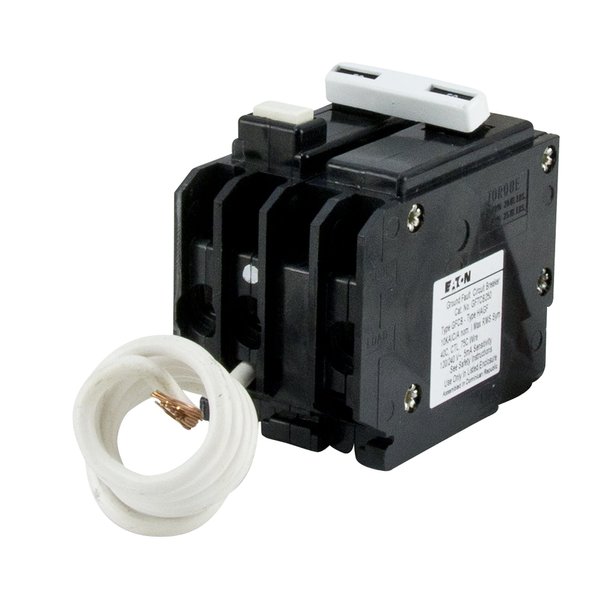 Eaton GFTCB250 Plug-On Mount Type GFTCB Ground Fault Circuit Breaker 2-Pole 50 Amp 120/240 Volt AC