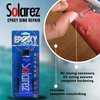 SOLAREZ UV Cure Epoxy Ding Repair Resin (2 oz) w- 60/40 grit sand pad ~ SUP Paddle-board & Surfboard Repair ~ No Yellowing, Eco-Friendly (ZERO vapors) Made in The USA