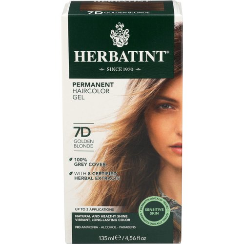 HERBATINT 7D Golden Blonde Hair Color, 135 ML