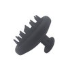 KOENWEENI Silicone Scalp Massager Shampoo Brush Scrubber with Soft Bristles Exfoliator for Shower Dandruff Removal Wet Dry Hair Growth and Care Black